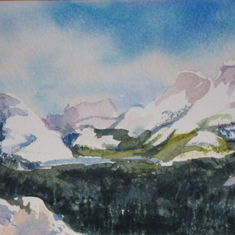 Sierra Meadow (Watercolor)
